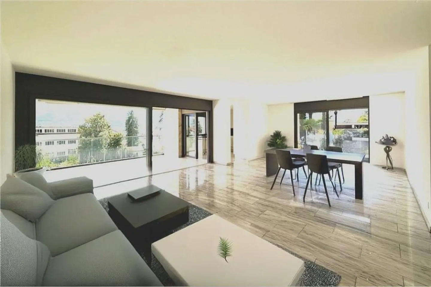 Appartement exclusif, spacieux et lumineux de 4,5 pièces - Photo 4 sur 13