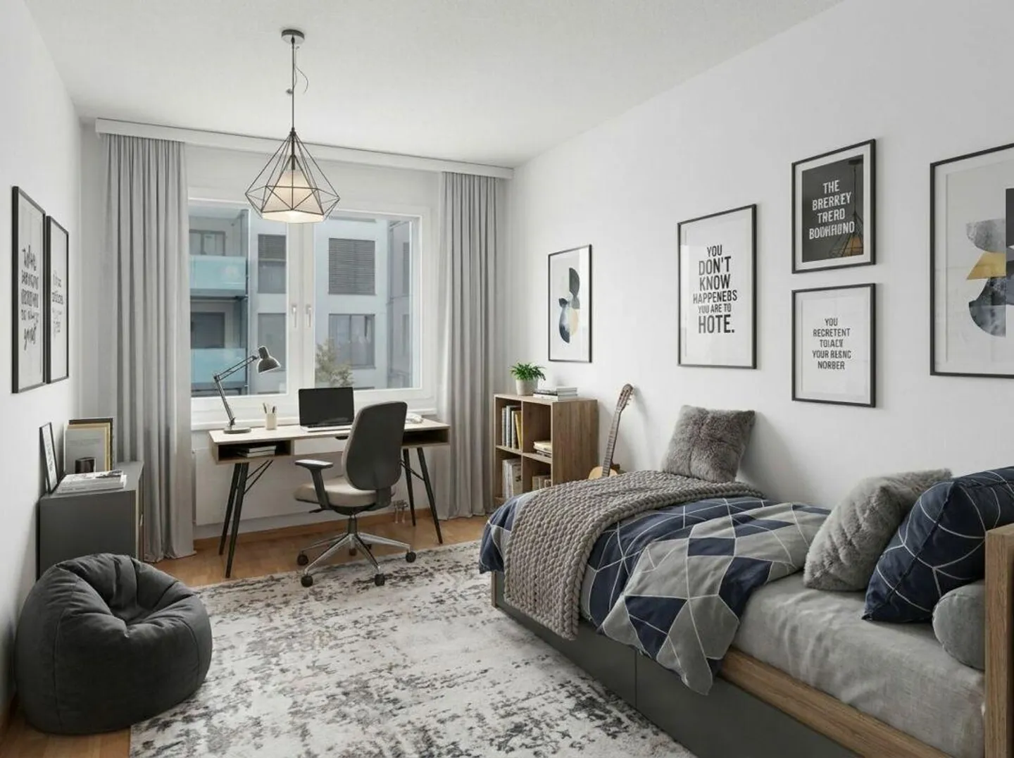 Geräumige Wohnung mit Balkon - Foto 7 von 14