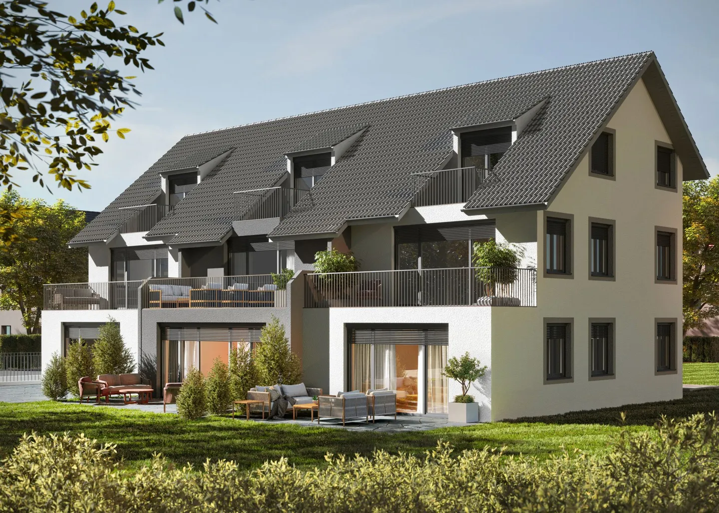 New construction project in a prime location: Live the dream in Oberweningen - Photo 1 of 7
