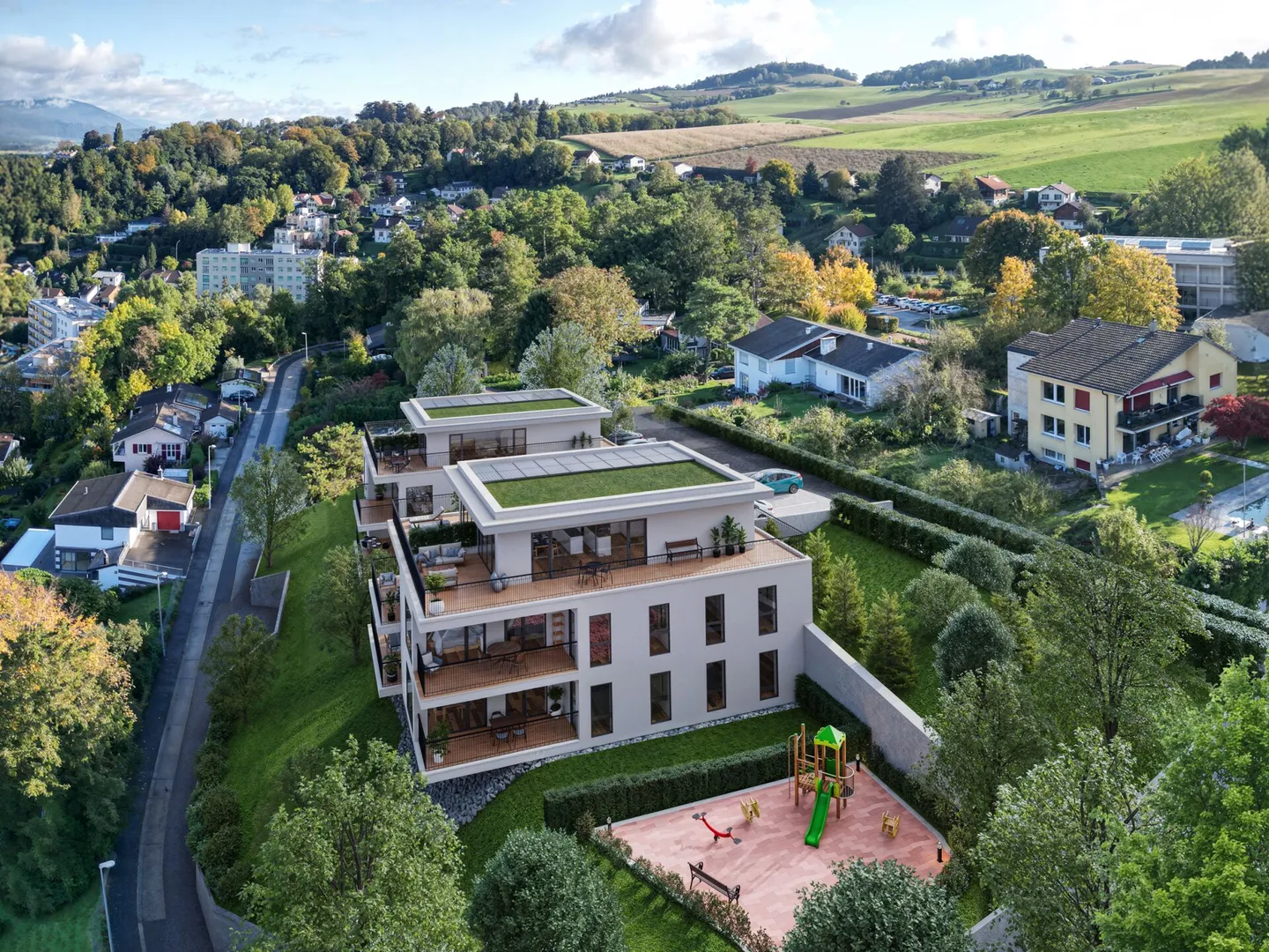 Nuova promozione con vista lago a Yverdon-les-Bains - Foto 8 di 9