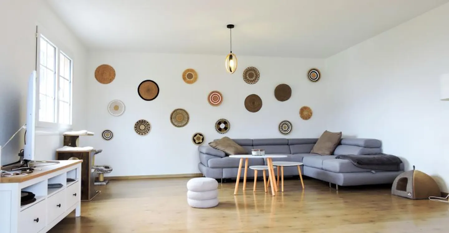 4,5-Zimmer-Wohnung mit großer Terrasse und freiem Blick Port-Valais - Foto 1 von 12