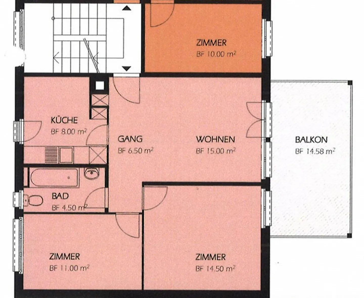 Helle Wohnung in Sargans - Foto 8 von 9