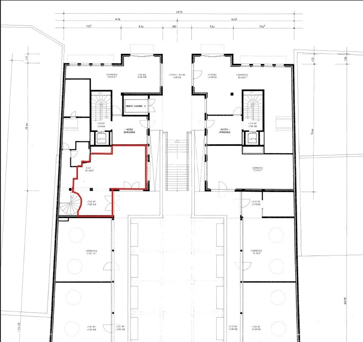 Gewerbefläche als Bar eingerichtet - Stadtzentrum - Foto 2 von 2