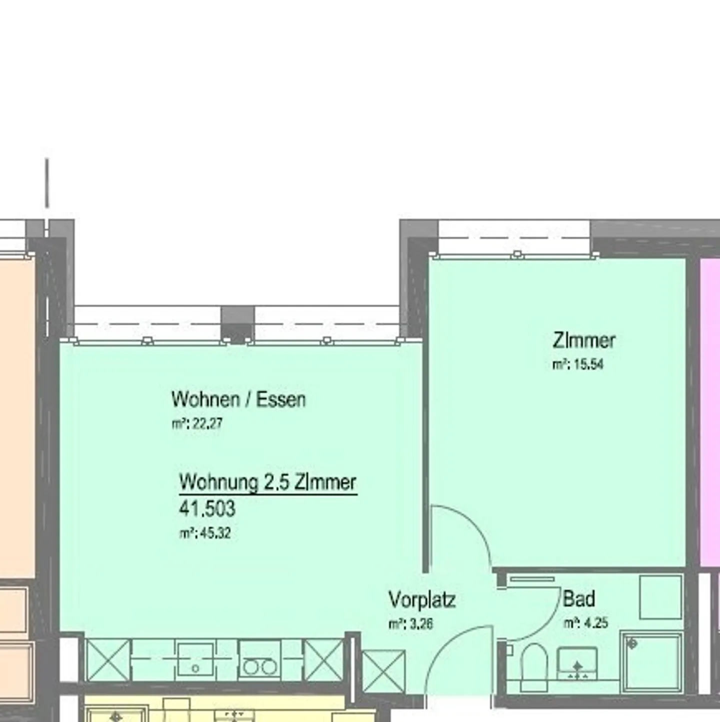 Appartement moderne 2.5 pièces à Gundeli - Photo 8 sur 8