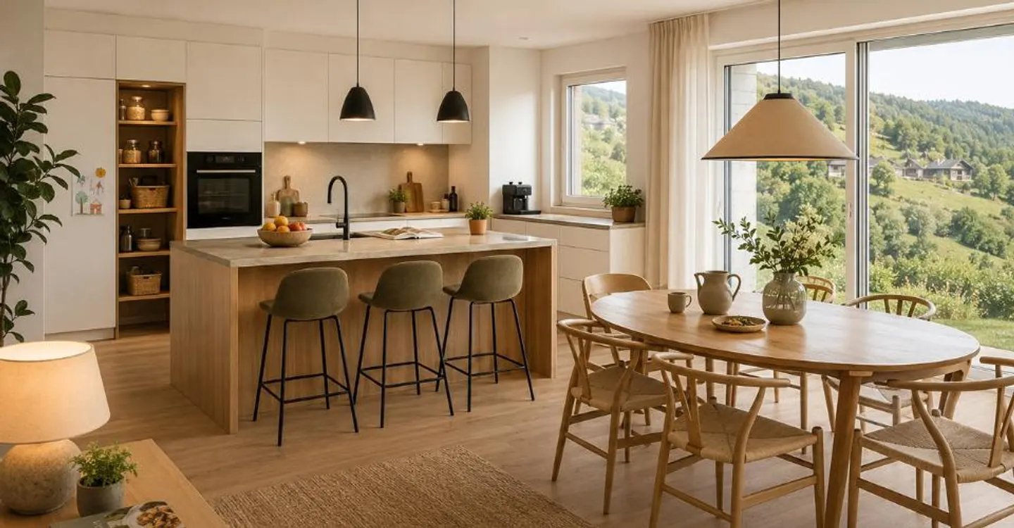 Le Ville del Chalet Rouge - Nuove Ville di 5.5 stanze a Moudon - Foto 2 di 6