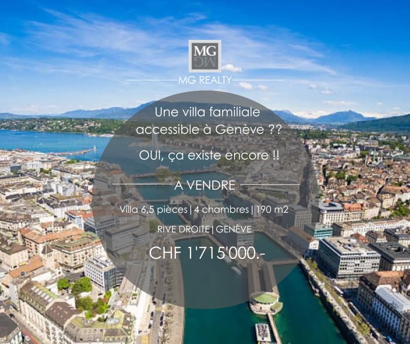 Are you looking for a family villa in Geneva without exceeding your budget? - Photo 1 of 4