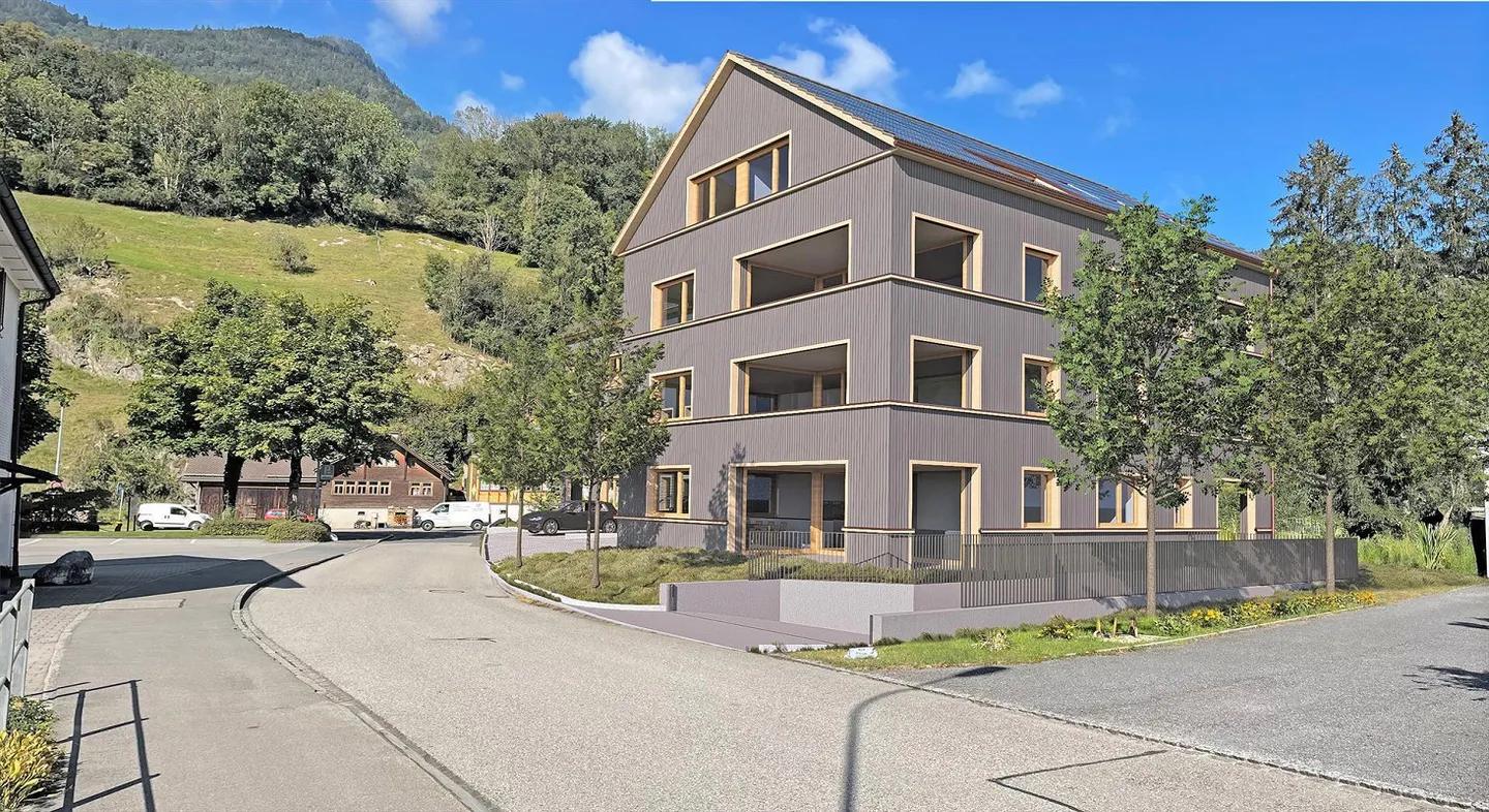 NOUVEAU "Lignum Duo" - Appartement de 5,5 pièces au 1er étage - Photo 2 sur 8