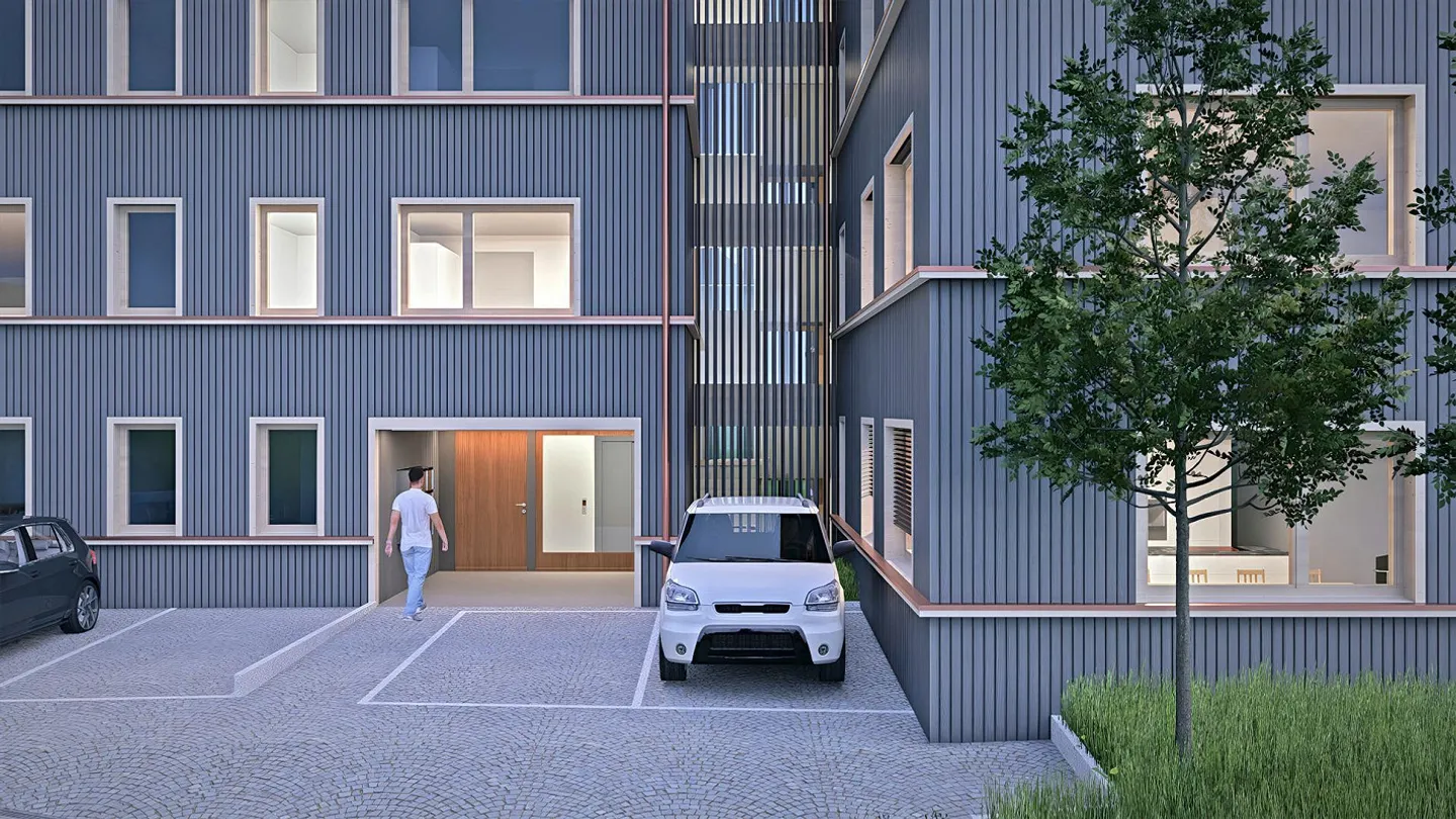 NOUVEAU "Lignum Duo" - Appartement de 5,5 pièces au 1er étage - Photo 3 sur 8