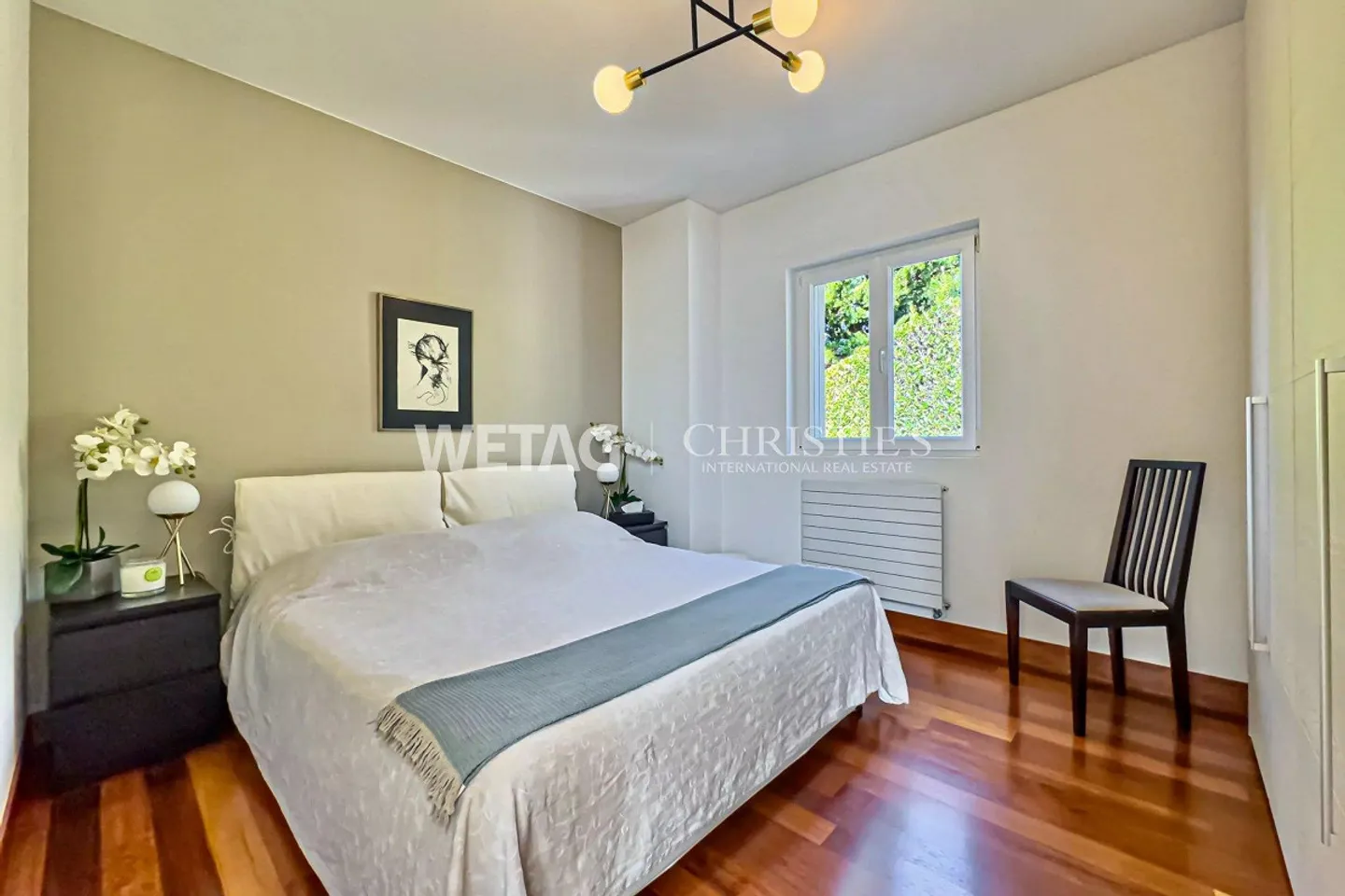 Lugano-Comano : villa élégante avec grand jardin et vue panoramique - Photo 9 sur 13