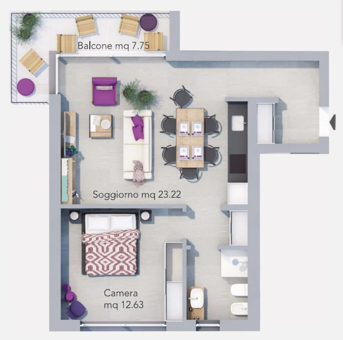 Neue Wohnung in einer kleinen, im Grünen gelegenen Wohnanlage - Foto 9 von 11