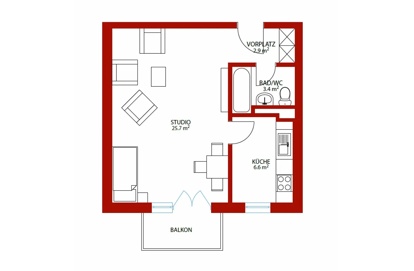 Appartamento affascinante vicino alla SBB - Foto 6 di 6