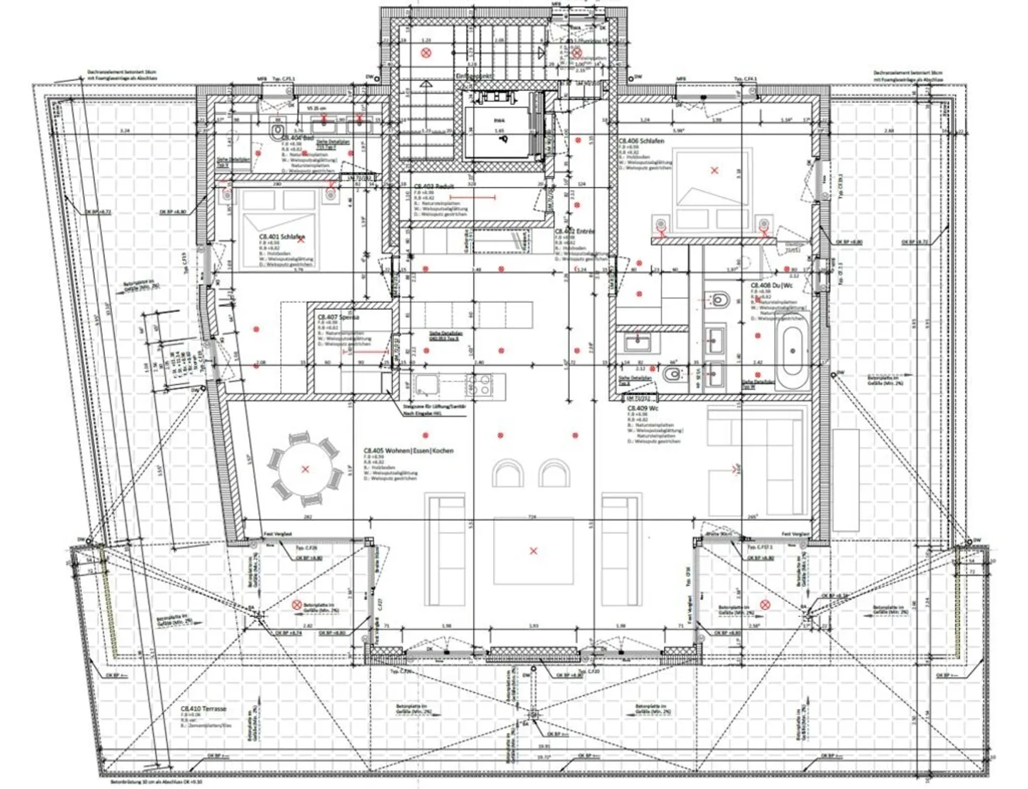 Appartement en attique moderne de 3,5 pièces à Igis - Photo 8 sur 8