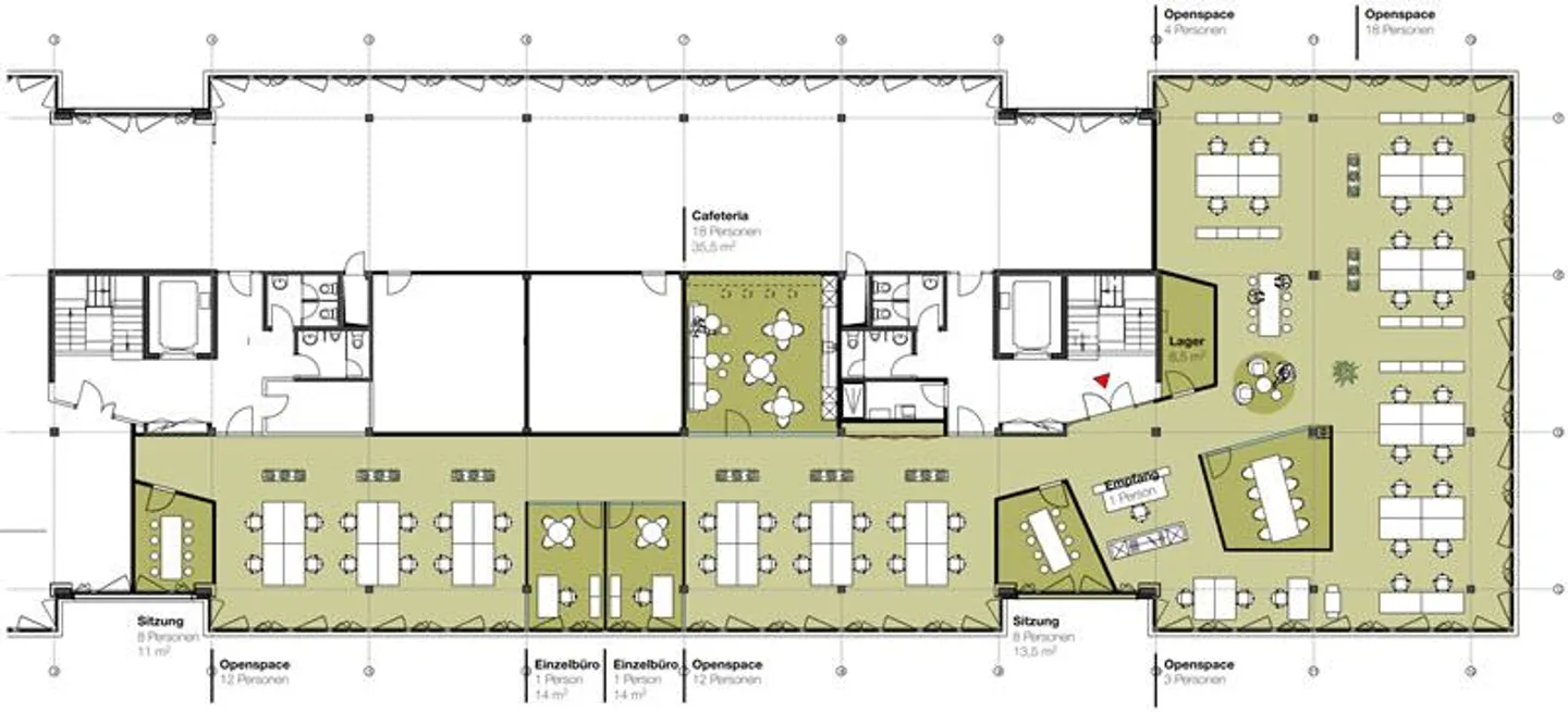 Spazi per uffici attraenti in una posizione ideale - Possibile design interno flessibile! - Foto 7 di 7