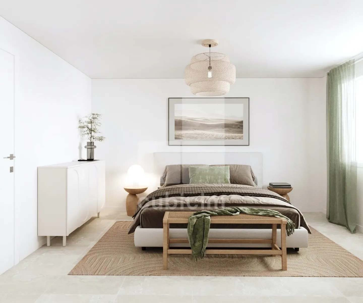 Neue 3.5-Zimmer-Wohnung im Erdgeschoss mit großem Garten - Foto 6 di 12