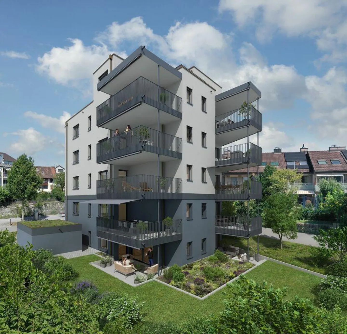 Esclusivo appartamento attico di 3,5 locali con grandi terrazze - Foto 2 di 3