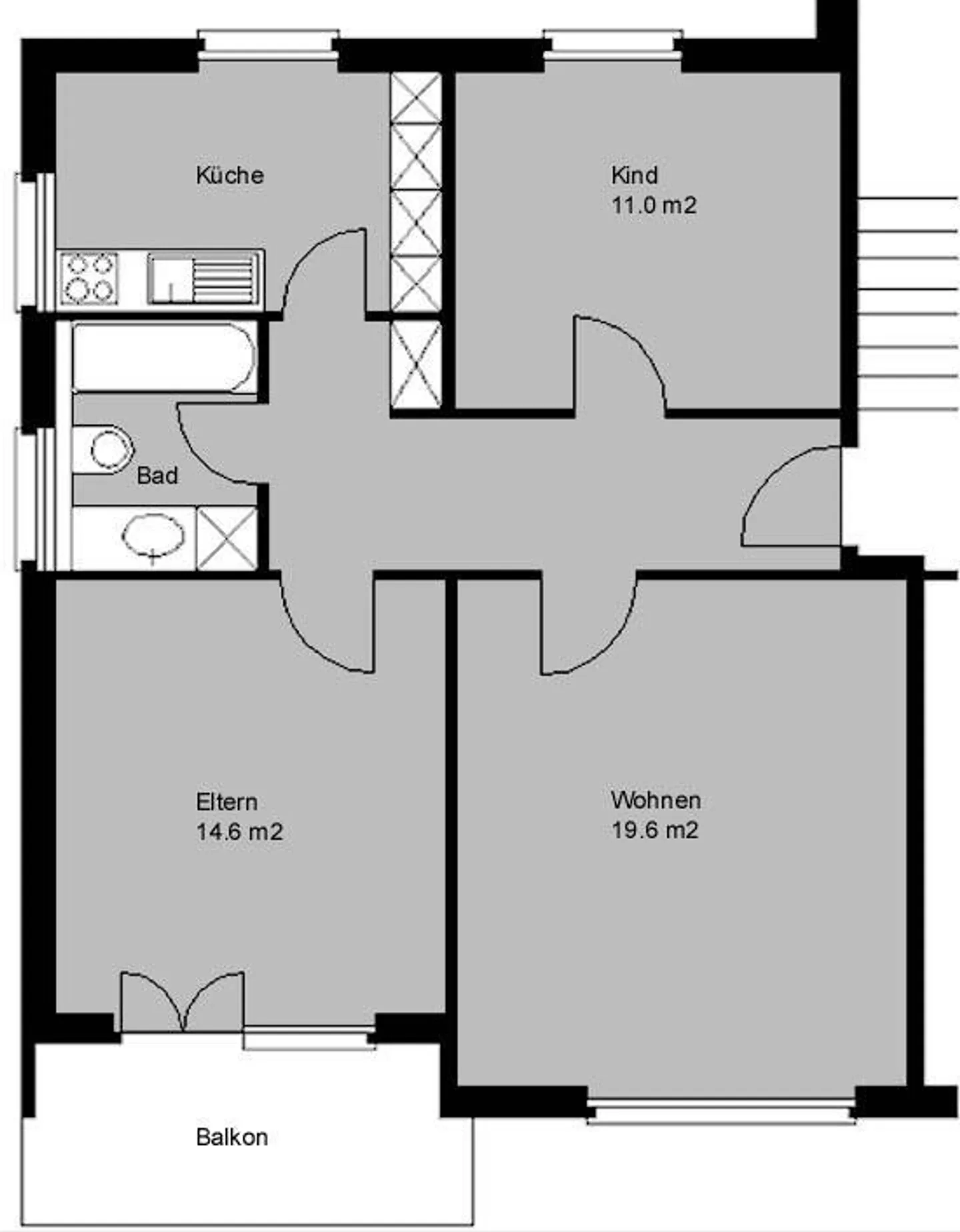 Charmante 3-Zimmerwohnung - Foto 12 von 12