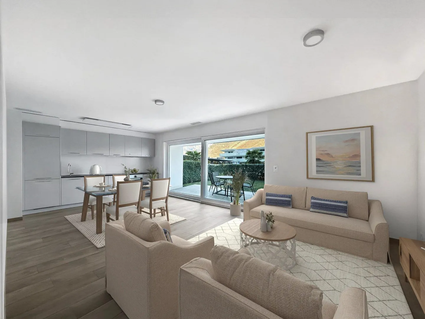Modern Apartment with Pool - Photo 2 of 13