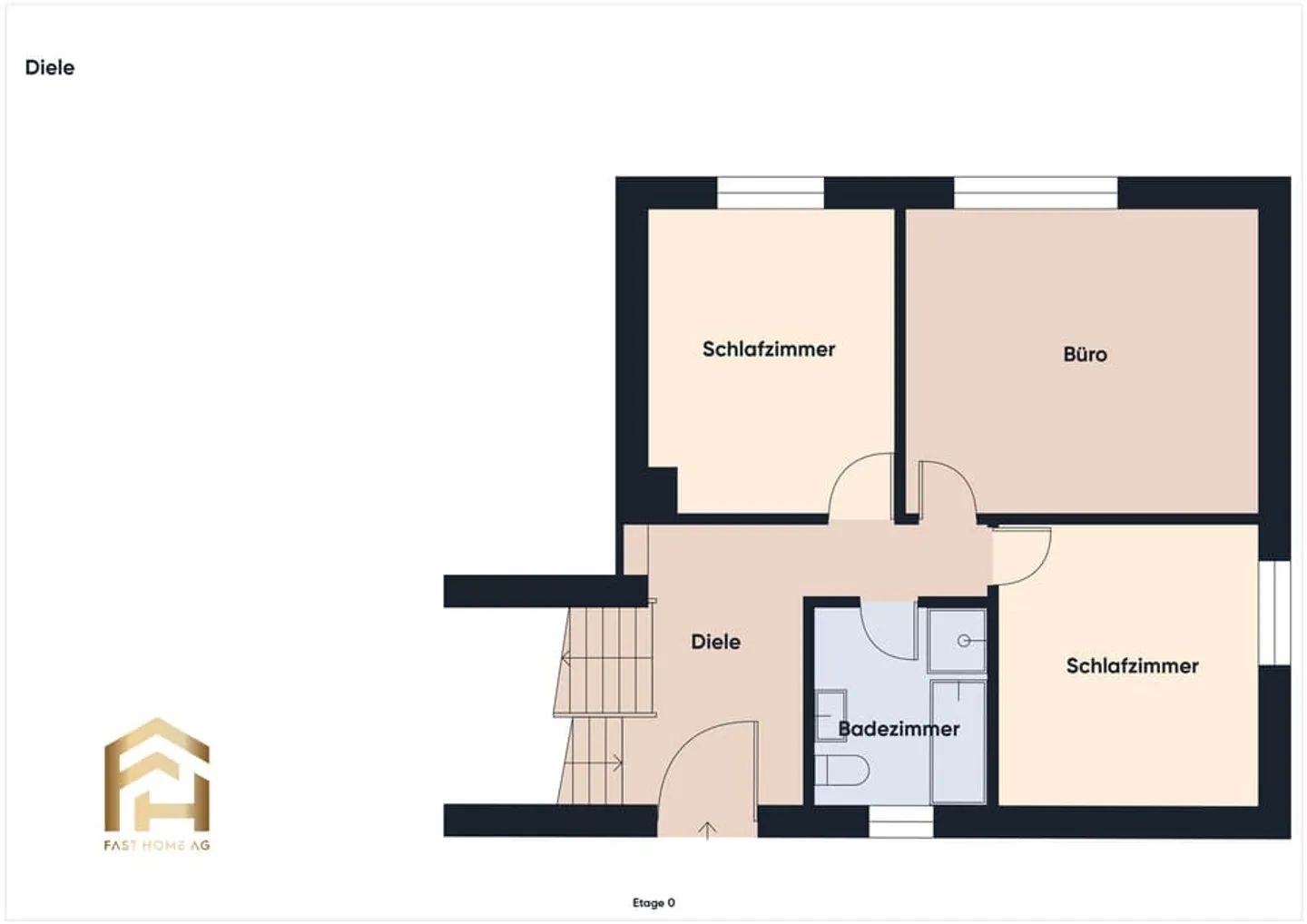 Casa unifamiliare con molto spazio in una posizione tranquilla a Pravidondaz - Foto 10 di 13
