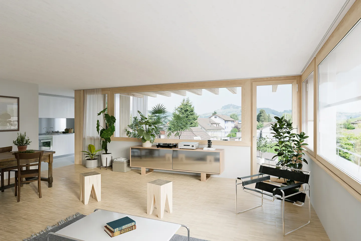 Appartamento Moderno con Vista Montagna - Foto 1 di 3