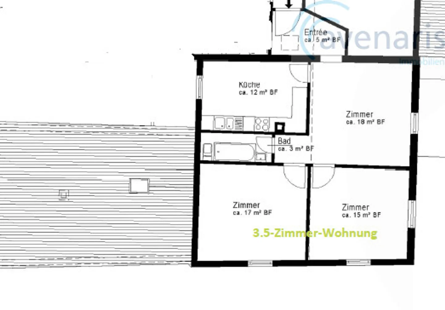 Bright and spacious attic apartment - Photo 6 of 7