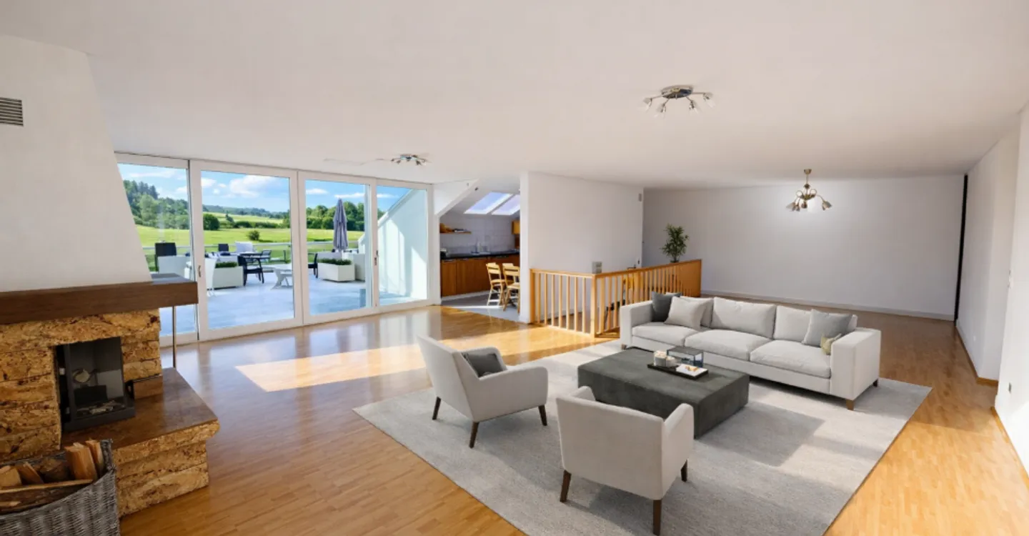 165 m² Villa mit unabhängigem Atelier 154 m² - Torny (FR) - Foto 1 von 9