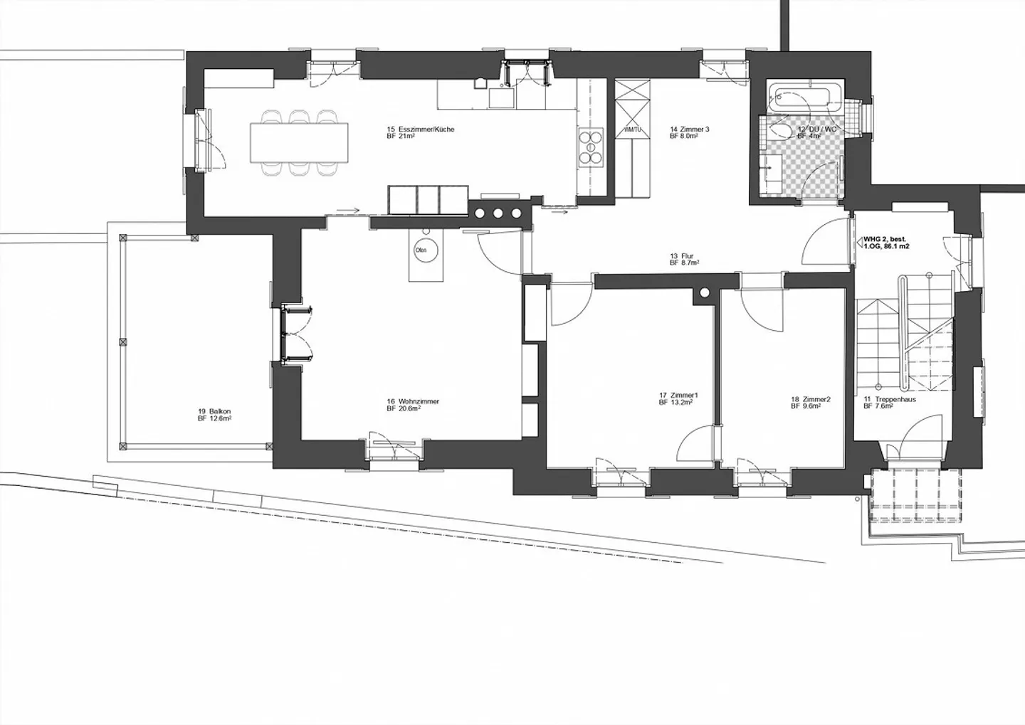 3.5 Room Art Nouveau Apartment with Fantastic City Views - Photo 9 of 9