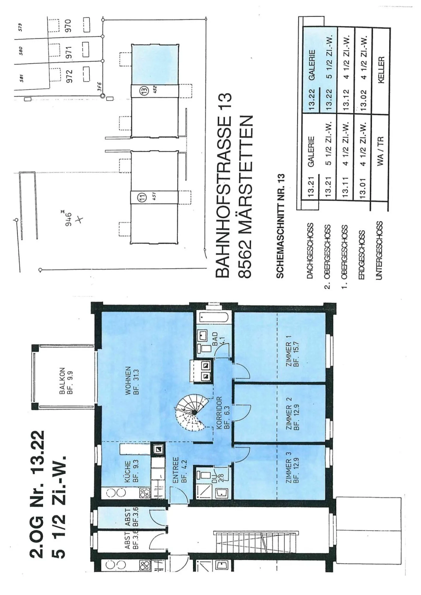 Appartement en duplex spacieux de 5,5 pièces, env. 150m2 - Photo 13 sur 15