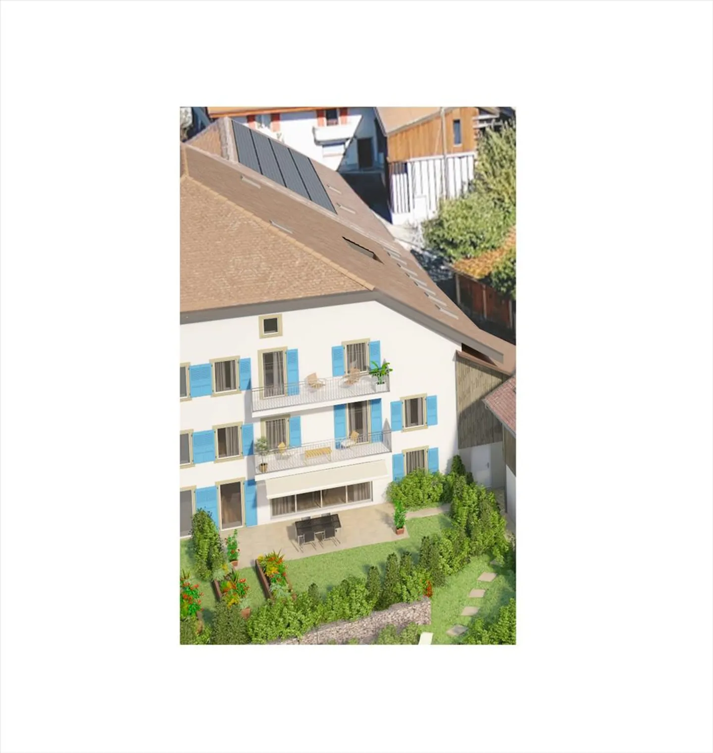 New promotion - The construction has started: 4.5 room apartment with balcony - Photo 2 of 12