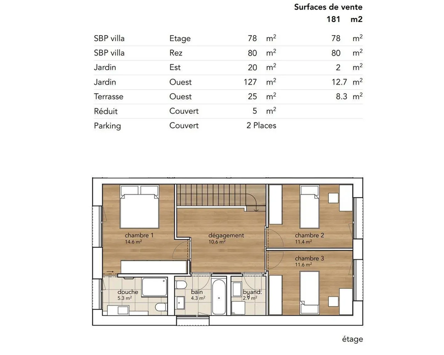LUXURY SEMI-DETACHED VILLA 181 M2 - Photo 9 of 12