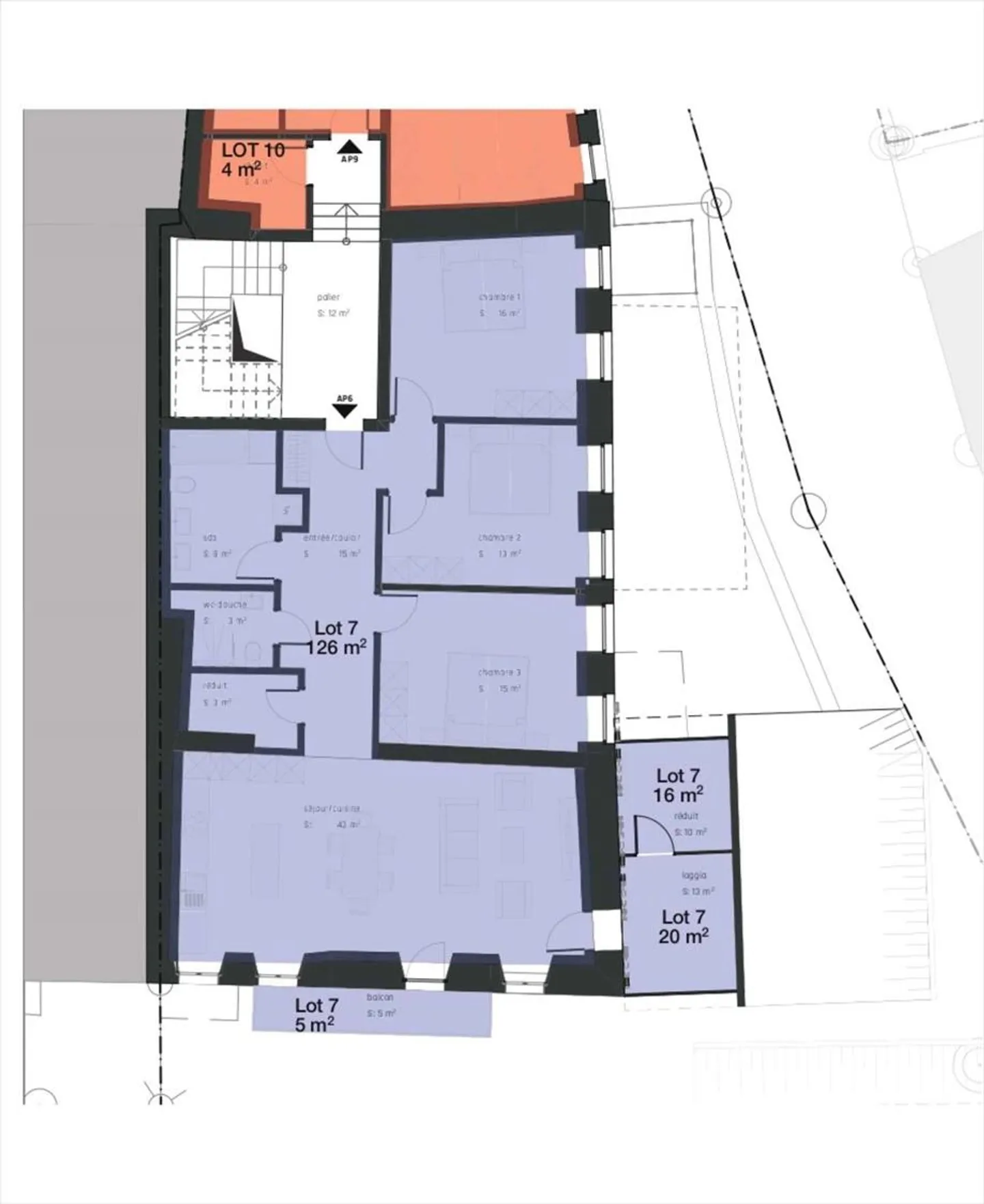 New promotion - The construction has started: 4.5 room apartment with balcony - Photo 11 of 12