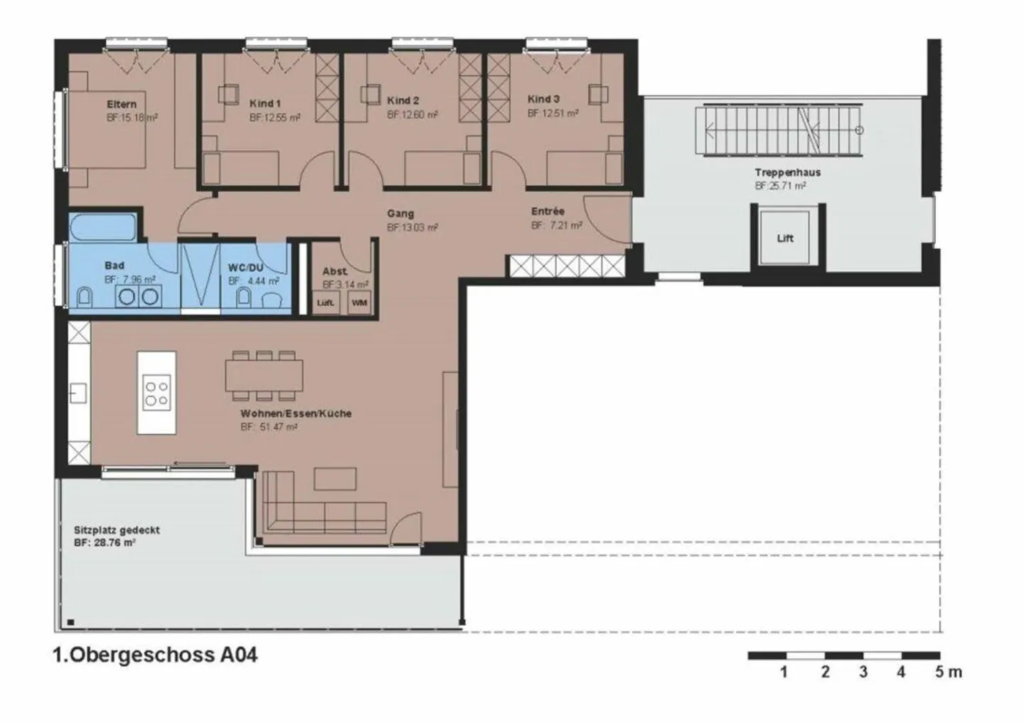 Grosszügige 5.5 Wohnung mit Fernblick ins Grüne - Photo 11 of 11