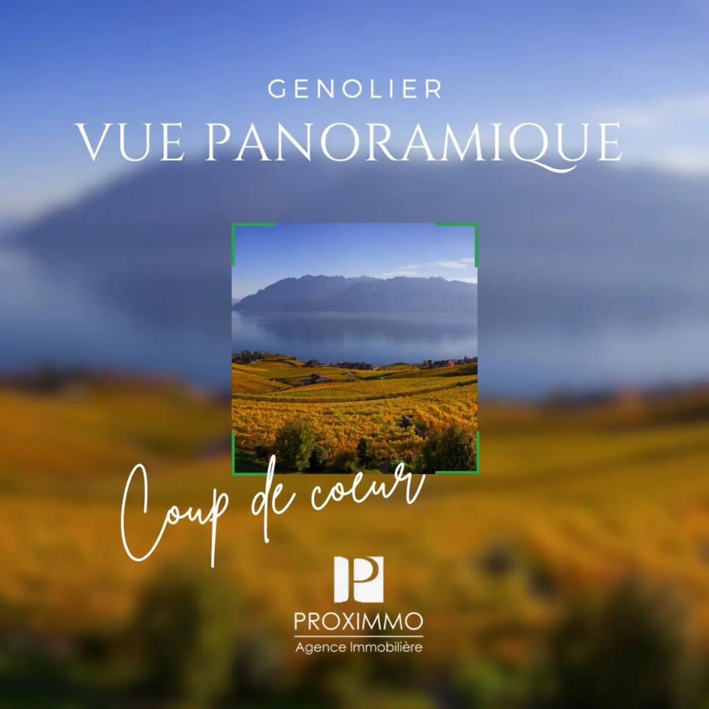 Spectacular View and Modern Comfort in Genolier - Photo 1 of 1