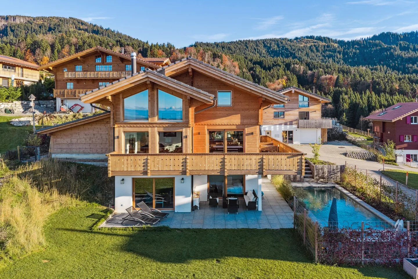 Wunderschönes Chalet in den Höhenlagen von La Roche - Foto 9 von 10