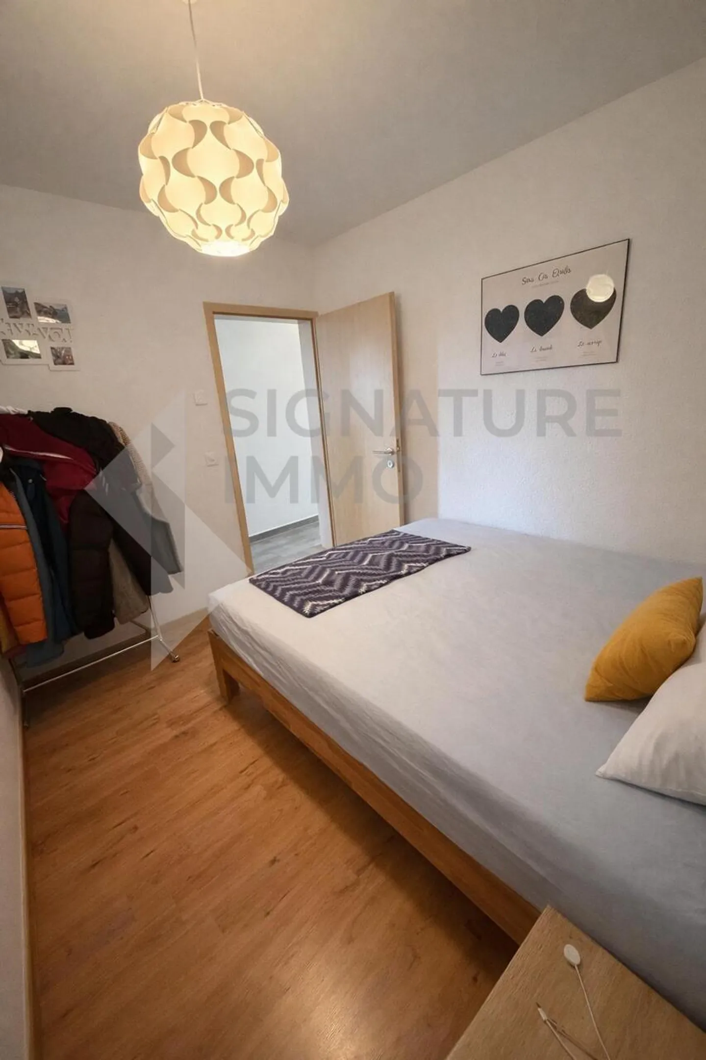 Charming 3.5-room apartment for rent - Photo 8 of 9