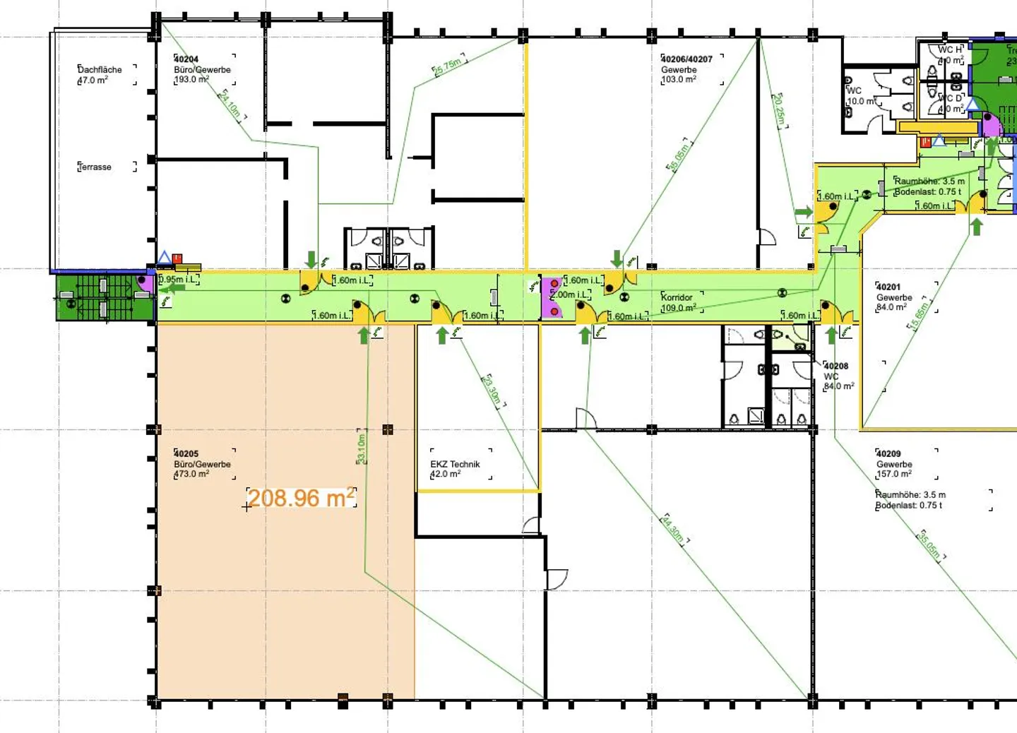 Gewerbefläche an top Lage zu vermieten - Foto 2 von 3