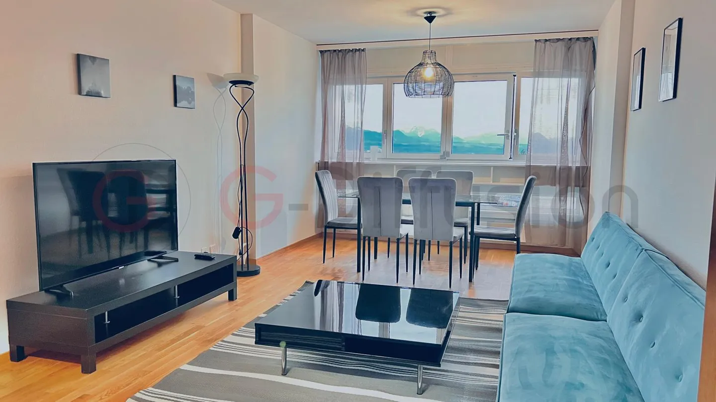 Furnished flat of 4.5 room - Appartement meublé de 4.5 Epalinges - Foto 1 di 14