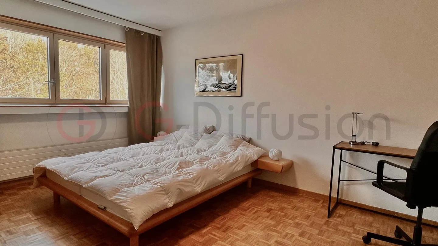 Furnished flat of 4.5 room - Appartement meublé de 4.5 Epalinges - Foto 4 di 14