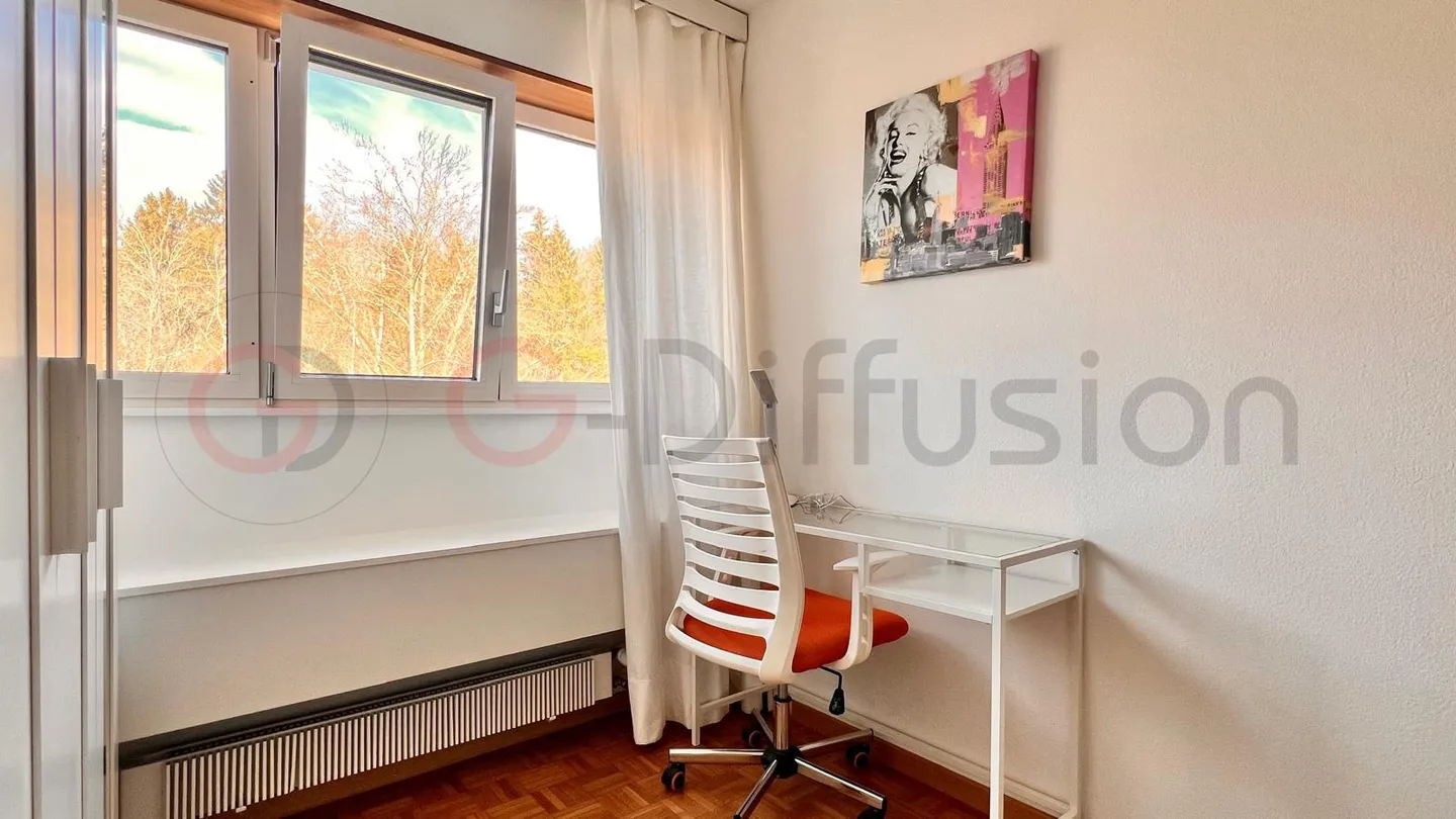 Furnished flat of 4.5 room - Appartement meublé de 4.5 Epalinges - Foto 11 di 14