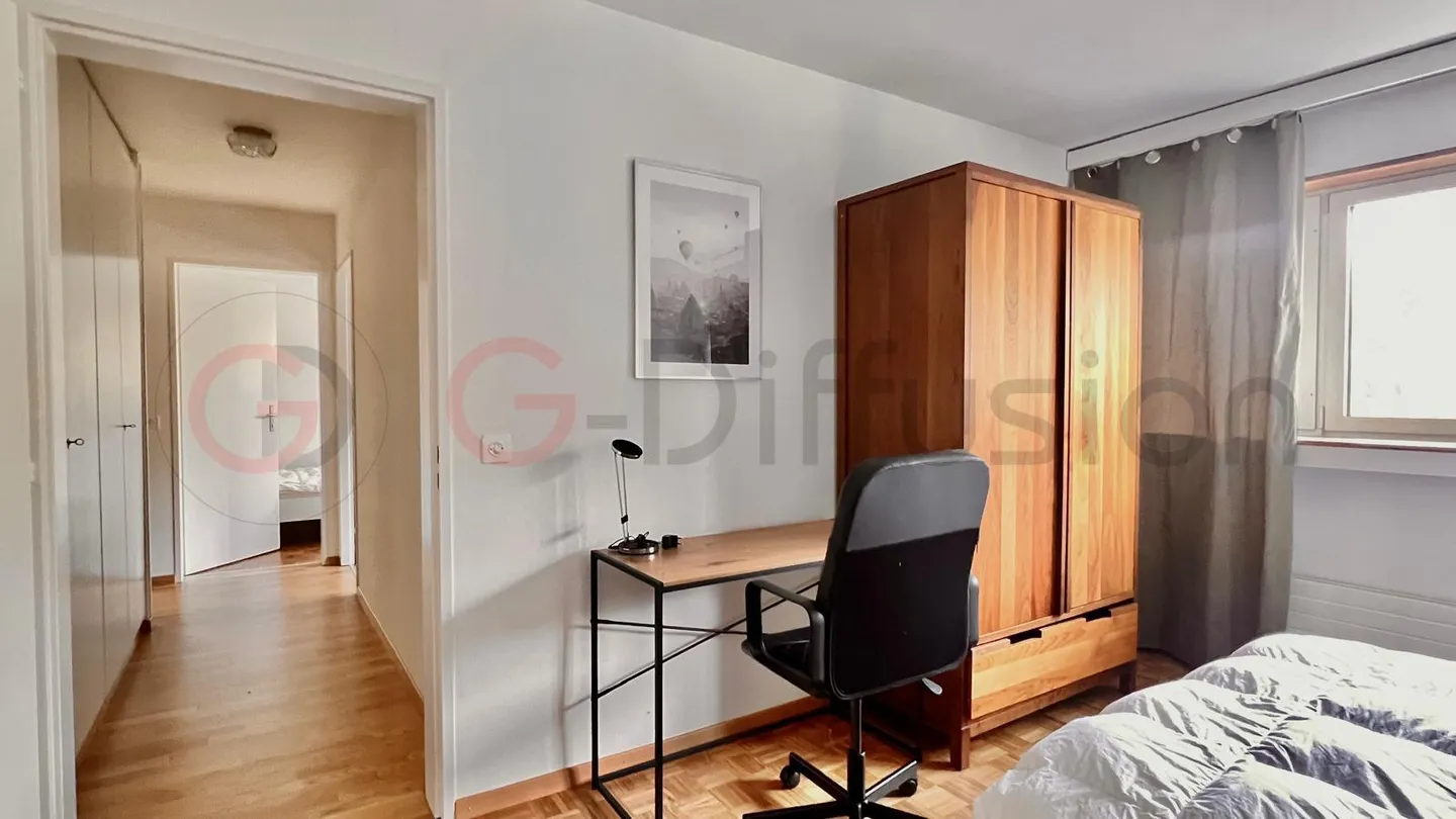 Furnished flat of 4.5 room - Appartement meublé de 4.5 Epalinges - Foto 8 di 14