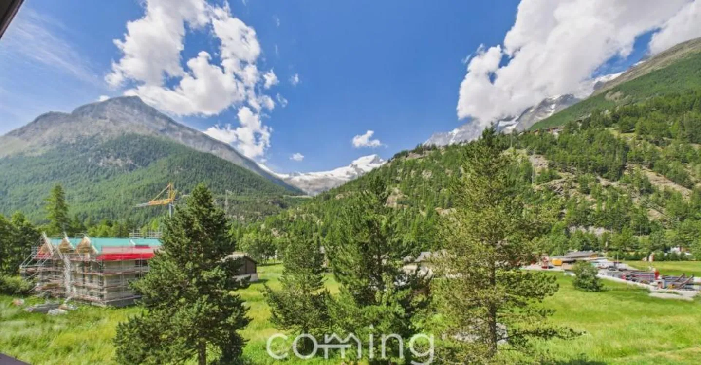 Incantevole appartamento di 2.5 locali a Saas-Grund - Con camino, vista sulle montagne e ampio balcone - Foto 12 di 12
