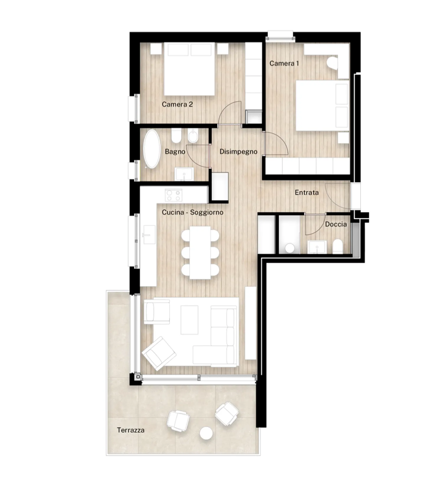 Neubauwohnungen in Montagnola. Komfort, Natur und Technologie - Foto 5 von 6