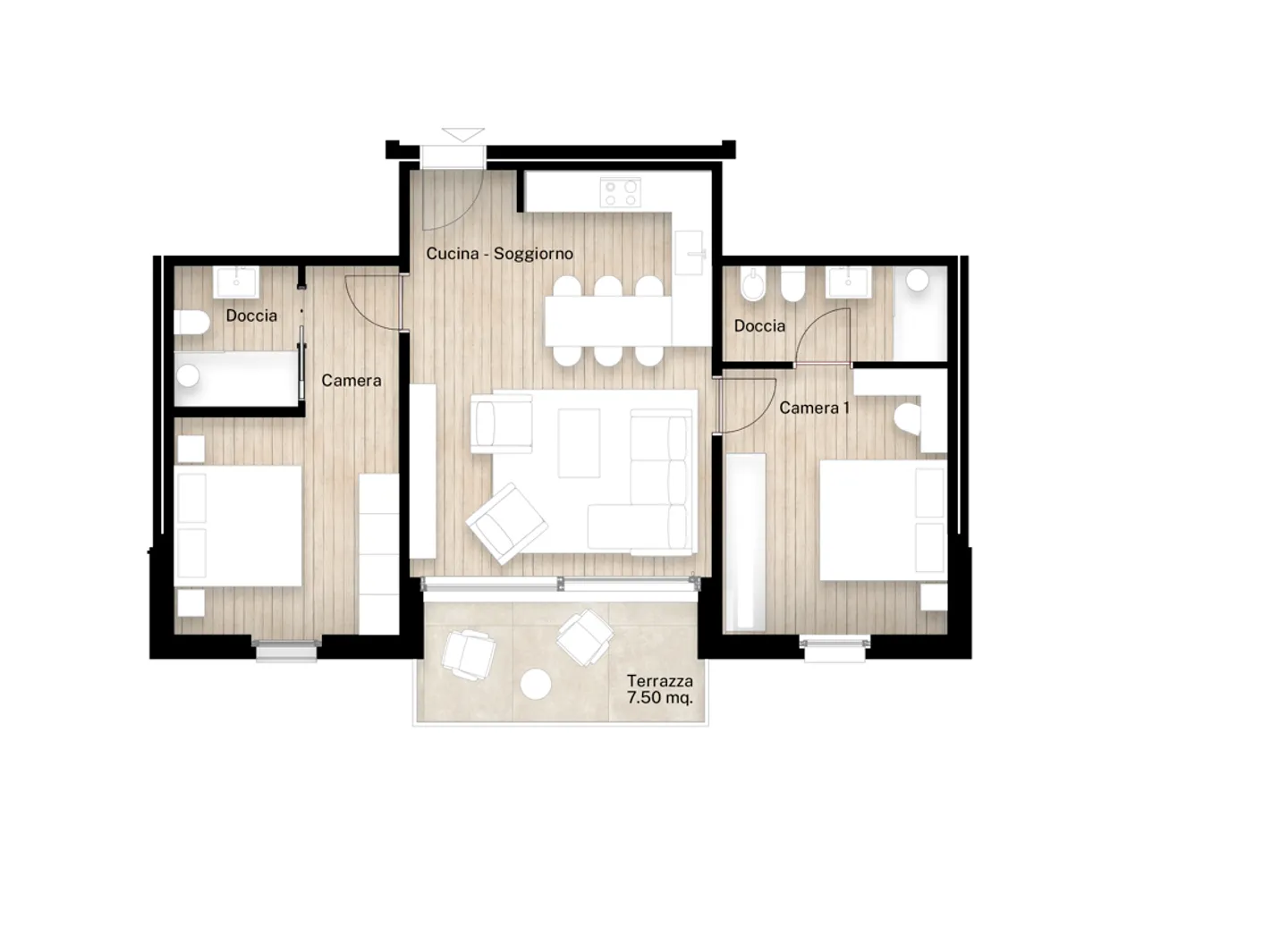 Neubauwohnungen in Montagnola. Komfort, Natur und Technologie - Foto 6 von 6