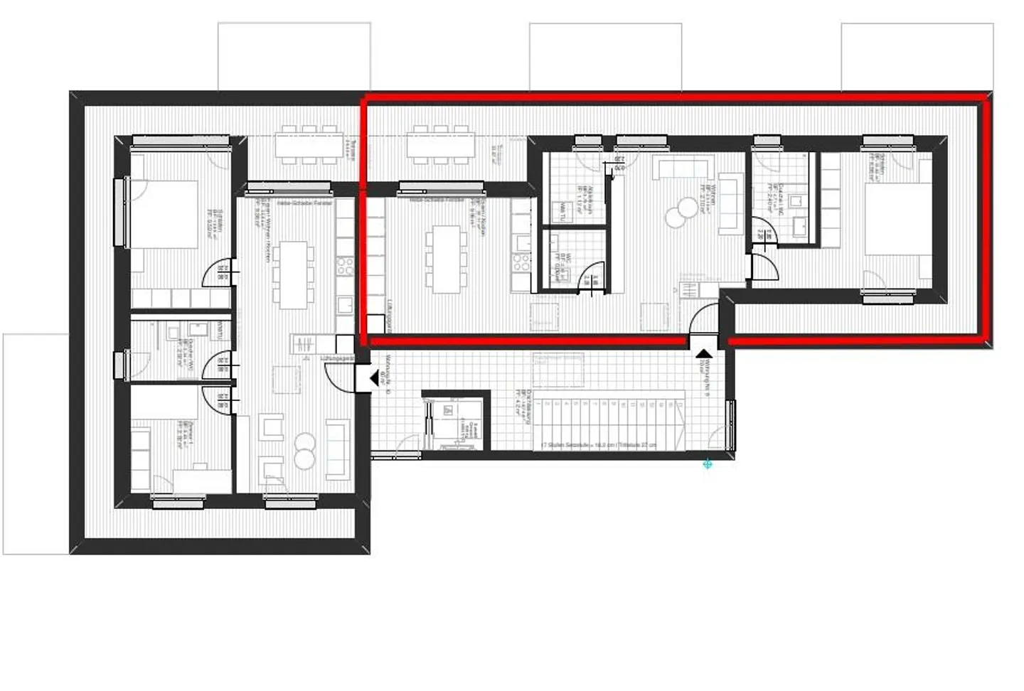 2.5-Zimmer-Attikawohnung – Erstvermietung - Foto 2 di 11