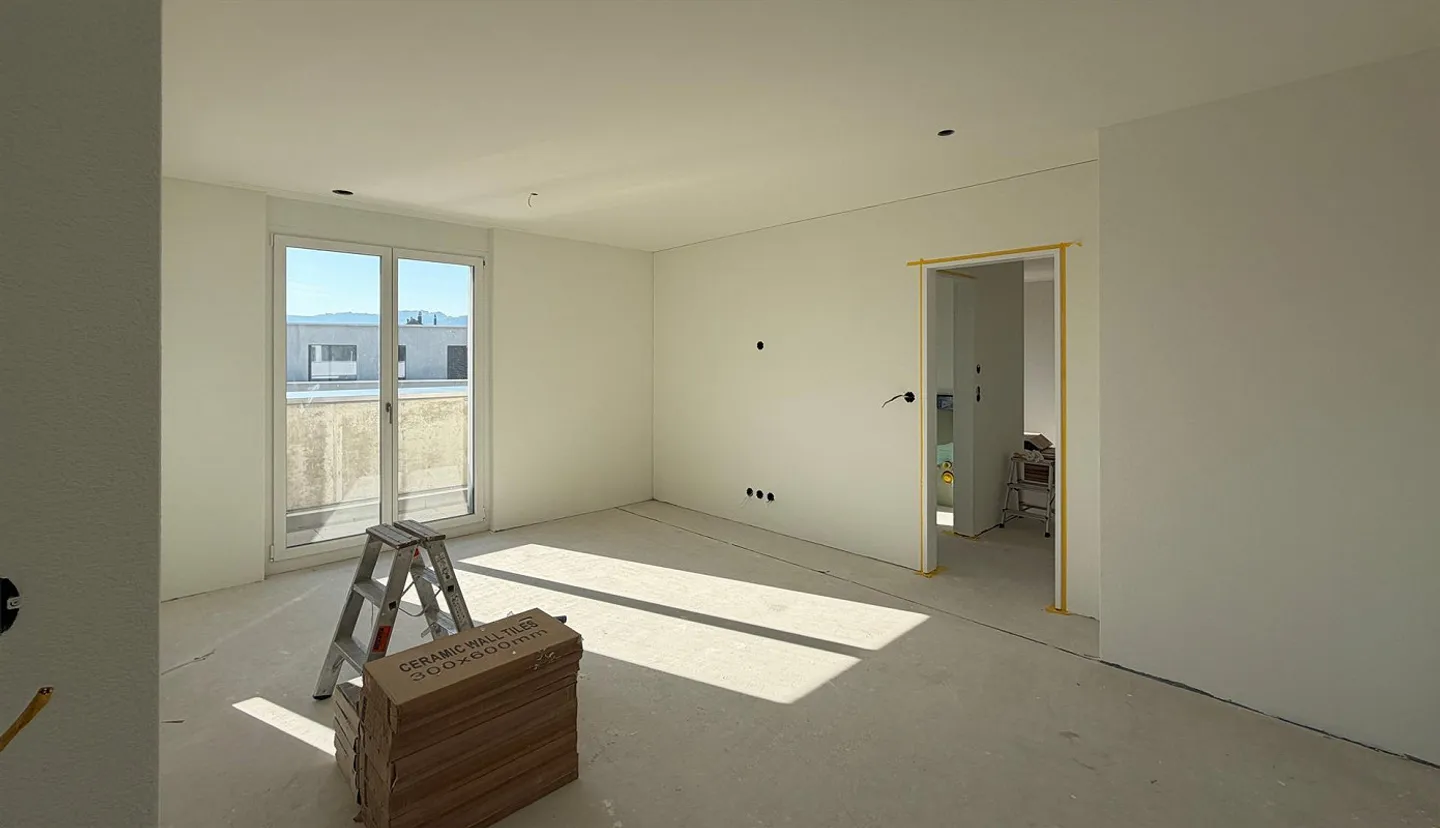 2.5-Zimmer-Attikawohnung – Erstvermietung - Foto 4 di 11