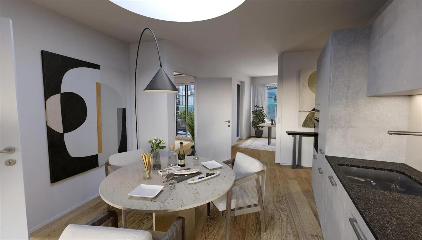 Ihr neues Zuhause in Horgen-Oberdorf -Neubauwohnung mit gemütlichem Sitzplatz - Foto 2 von 5