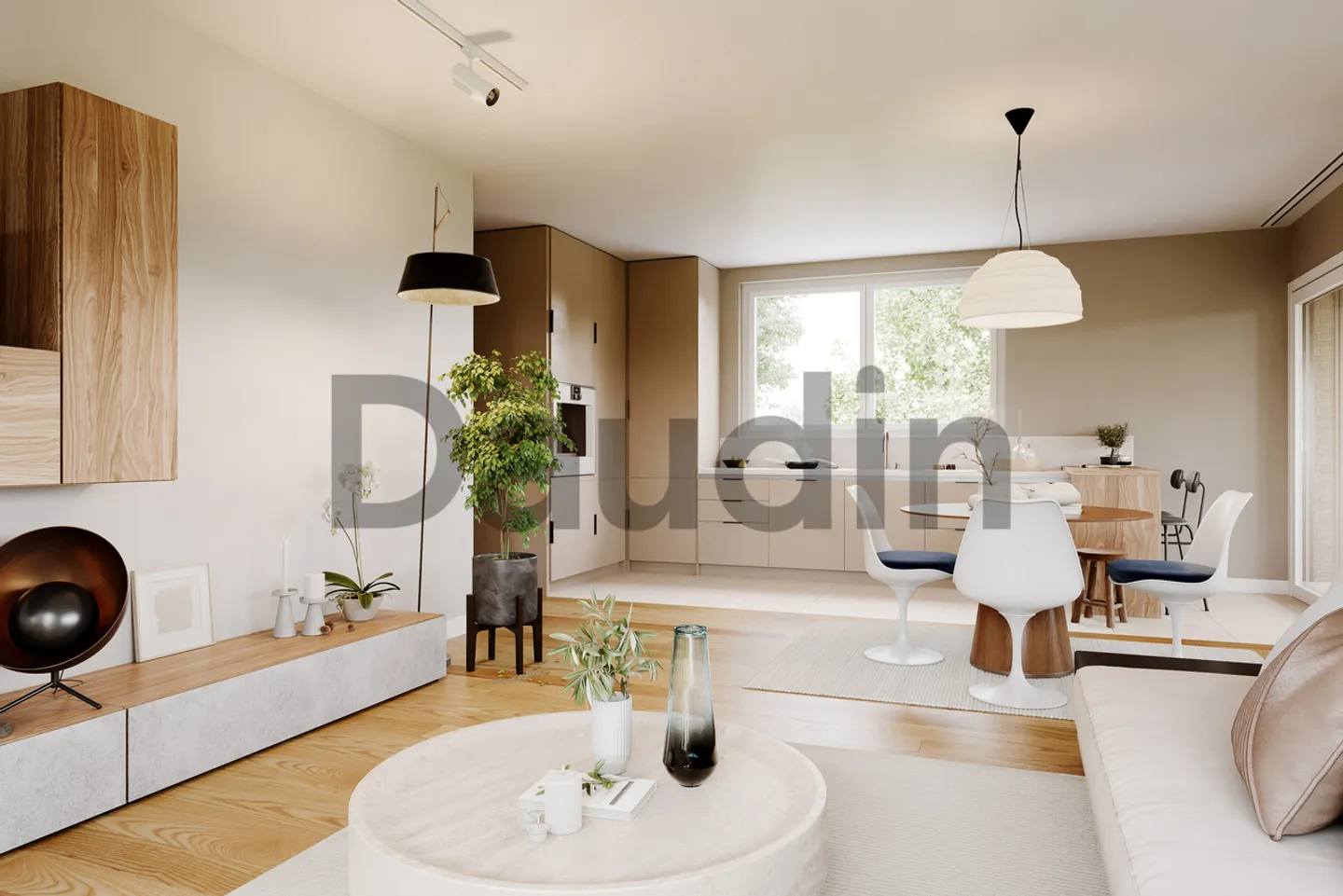 Nouveau projet - Magnifique appartement 4 pièces avec terrasse - Photo 2 sur 4