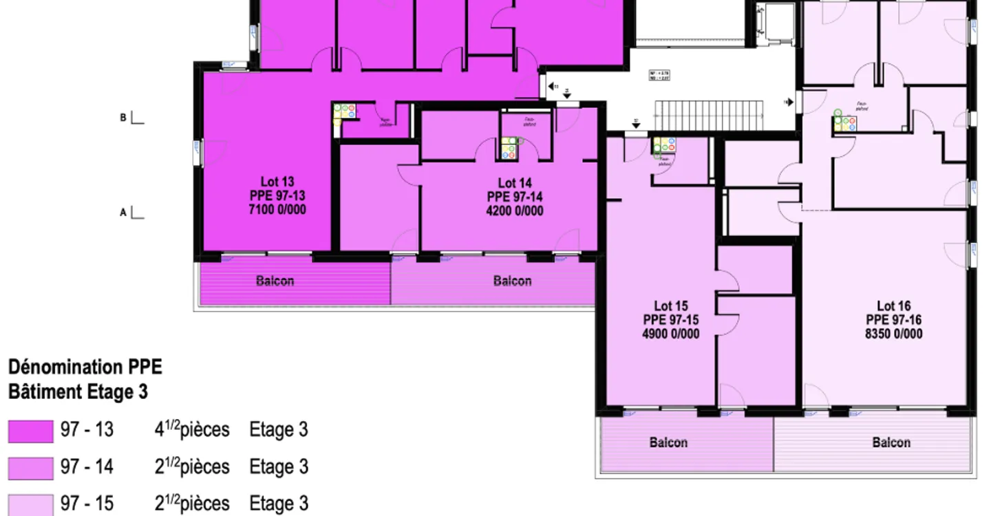 NEW MINERGIE-P l Lot 13 Attic - PPE Residence "Fouârdze" in Remaufens - Photo 4 of 8