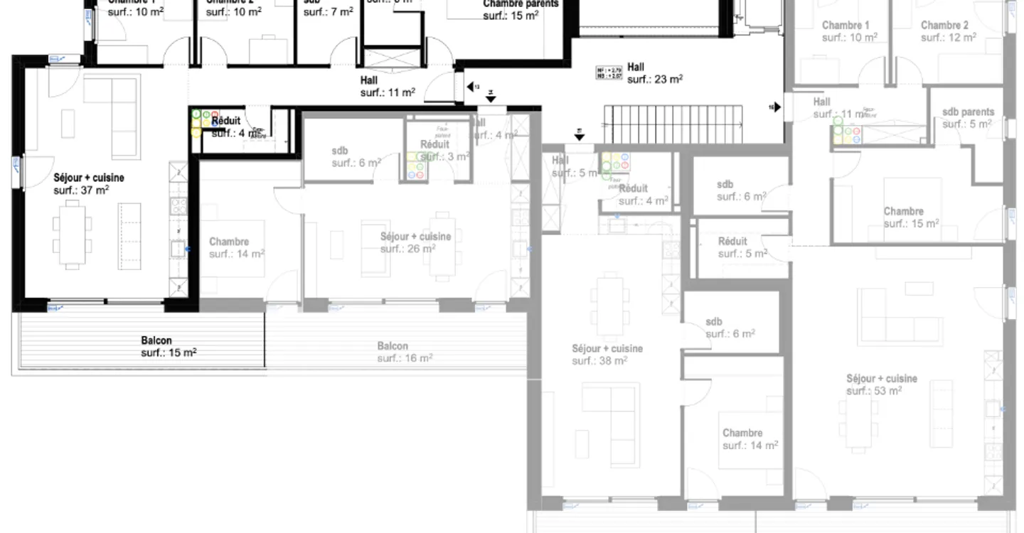 NEW MINERGIE-P l Lot 13 Attic - PPE Residence "Fouârdze" in Remaufens - Photo 5 of 8