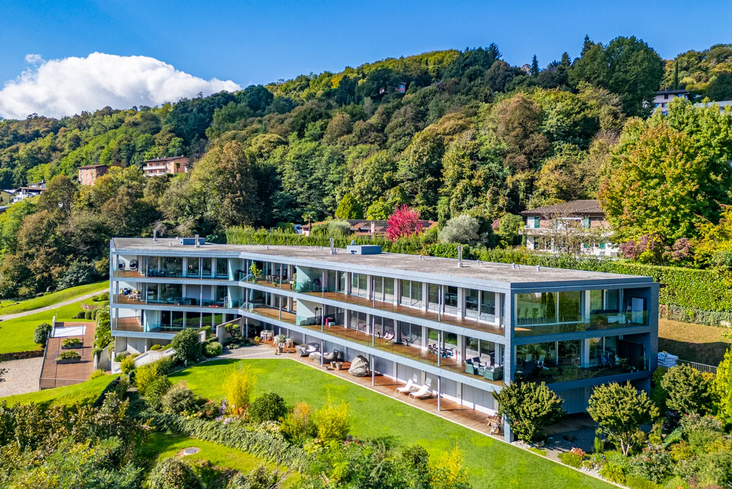 Elegante appartamento con giardino nella moderna Residenza Du Parc - Foto 14 di 17