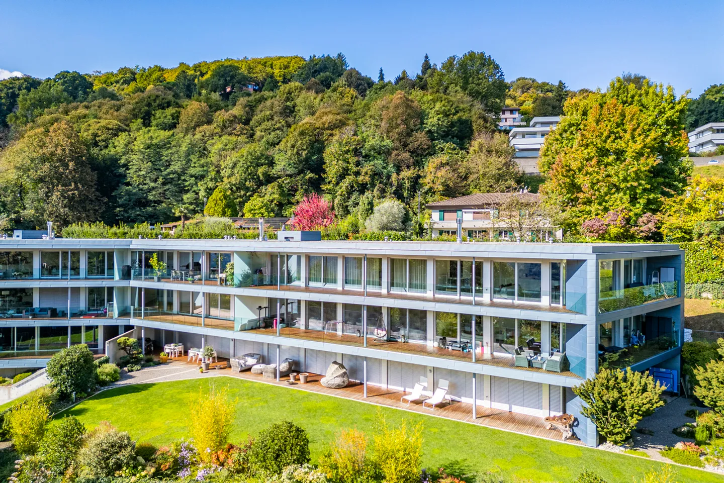 Elegante appartamento con giardino nella moderna Residenza Du Parc - Foto 15 di 17